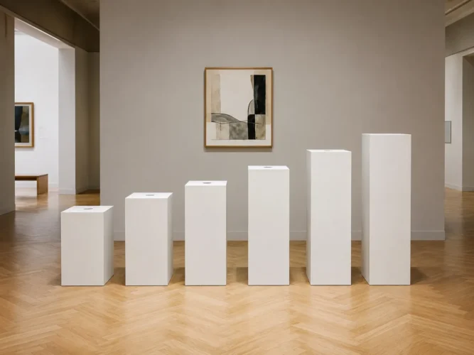 iznajmljivanje postamenta za skulpture i umetnička dela